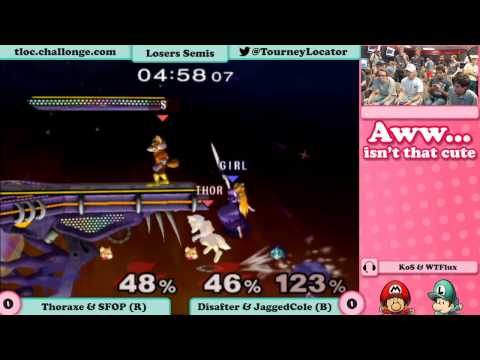 AITC Melee - Thoraxe & SFOP vs MB | Disafter & JaggedCole - Losers Semis