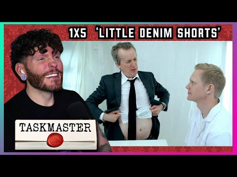 AMERICAN watches TASKMASTER for the first time! 1x5 'Little Denim Shorts' Reaction