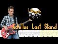 Led Zeppelin - Achilles Last Stand (Bass Tabs & Notation) By John Paul Jones
