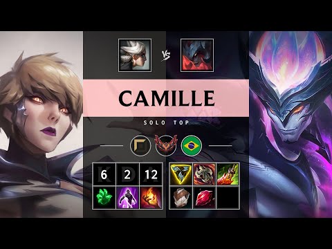 Camille Top vs Aatrox - BR Grandmaster Patch 25.17