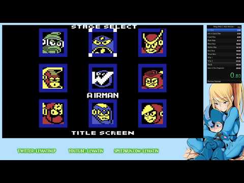 Mega Man 2 Atari Demake - Speedrun - 28:18.29