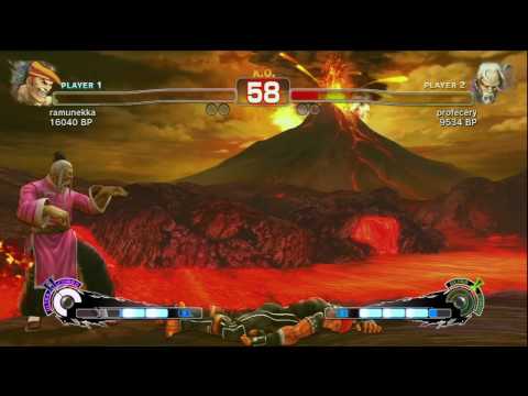 SSF4: profecery (Gen) vs. ramunekka (Adon)