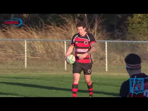 2018 NHRU Round 10 Premier 1 Highlights   Soutrhern Beaches v Singleton