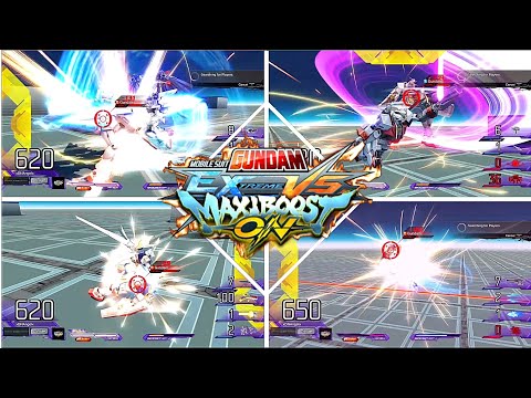 ALL BOOST DASH MELEE - 185 Gundams /Units | MOBILE SUIT GUNDAM EXTREME VS MAXIBOOST ON