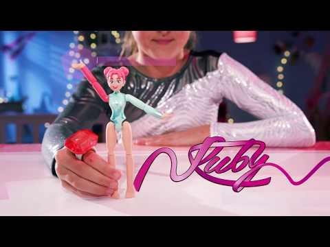 Team GEM Magic Balance Gemnast Doll - Ruby - How To