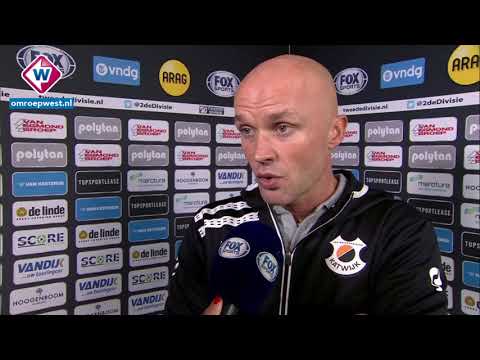 Reactie Katwijk-trainer Dick Schreuder na de winst op Achilles '29