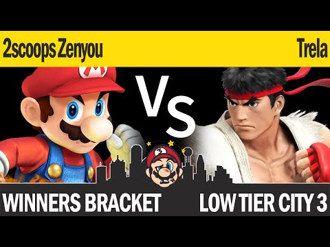 LTC3 Smash4 - 2scoops Zenyou (Mario) vs Trela (Ryu) - Winners Bracket