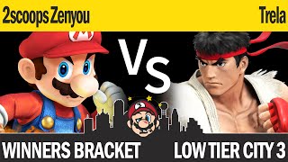 LTC3 Smash4 - 2scoops Zenyou (Mario) vs Trela (Ryu) - Winners Bracket