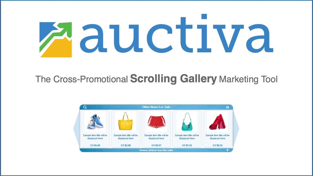 Scrolling Gallery - Auctiva