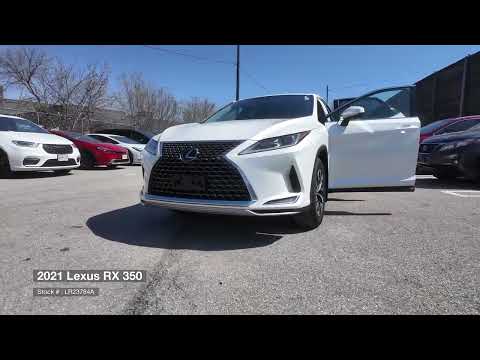 2021 Lexus RX 350 Auto in White for sale at Ken Shaw Toyota in Toronto, ON