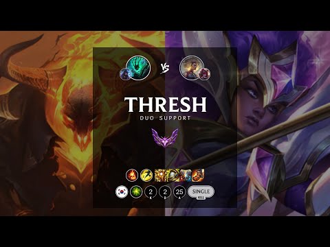 Thresh Support vs Rell - KR Master Patch 12.20