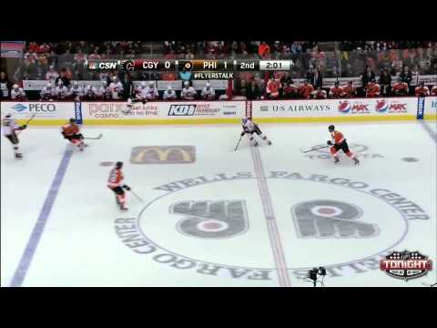 Flames at Flyers  Game Highlights   NHL VideoCenter   Philadelphia Flyers
