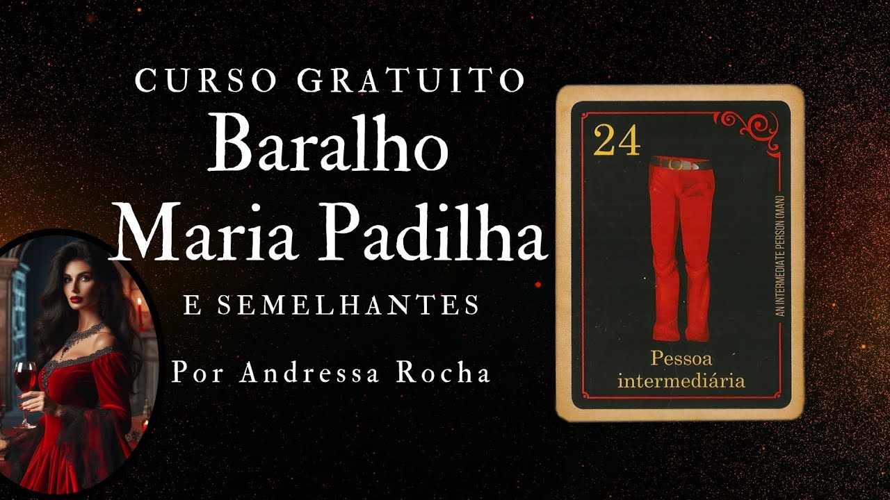 Baralho Maria Padilha | Carta 24. Pessoa intermediária Masc. | Pontos Positivos e Negativos