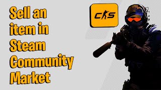 How to Sell an item in Steam Community Market