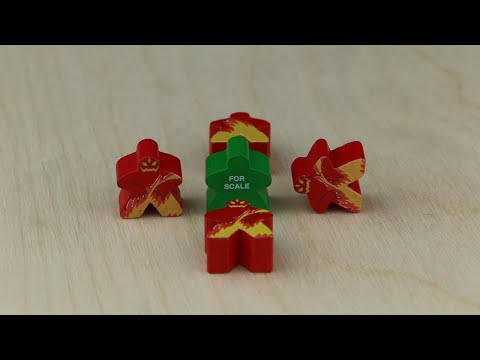 Fire Elemental - Character Meeple video