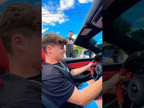 When You Drive Past Your Girlfriends Dad… @mckinleyrichardsonnn @JackAndMcKinley