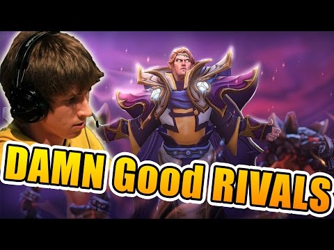 Dendi Dota 2 [Invoker] Ranked Match - DAMN Good RIVALS