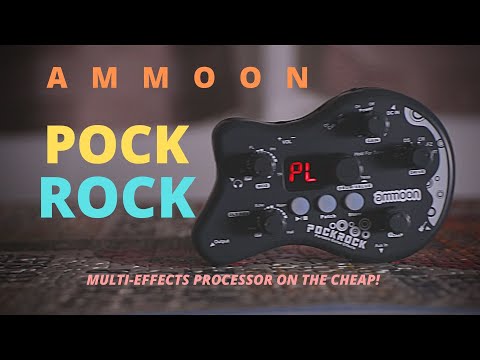 ammoon pockrock – ПОЛНЫЙ ОБЗОР отличного дешевого мультиэффектного процессора
