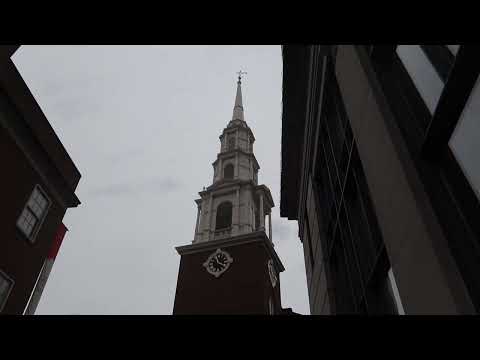 Bells of Park Street Church, Boston, MA, 1/29/2023