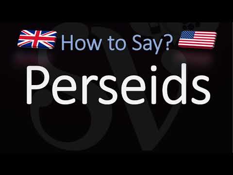 image-What does the word Perseid mean?