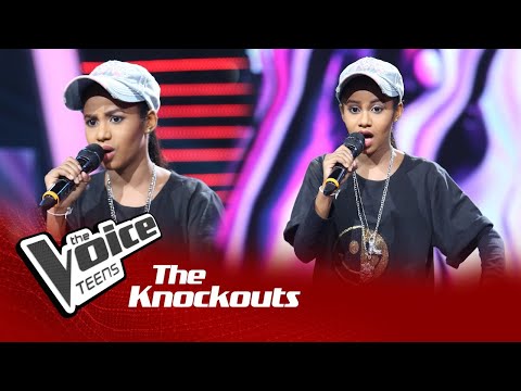 Malindi Shenara | Aron Maama (ආරොන් මාමා) | Knockouts | The Voice Teens Sri Lanka