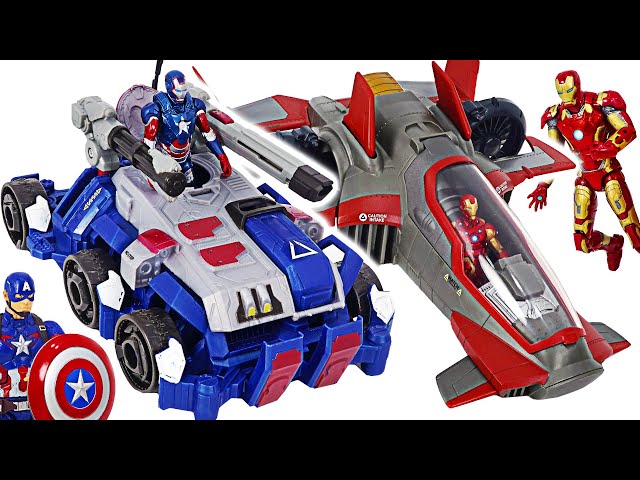 Vídeo relacionado con Marvel Iron Man and His Awesome Friends, Black Panther Plane, Figura de acción y vehículo de Juguete