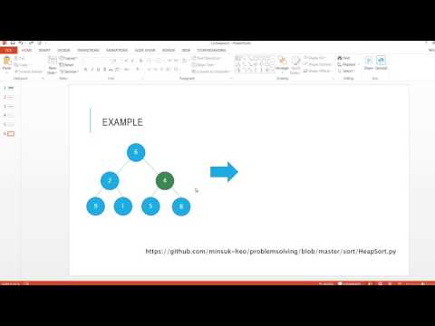 Heap Sort (part 1/2) - 5 minutes algorithm - python [Imagineer]