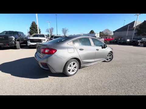 2018 Chevrolet Cruze Sedan LT (Automatic) in Gray for sale at Boyer Pickering Chevrolet Cadillac Buick GMC Ltd. in Pickering, ON