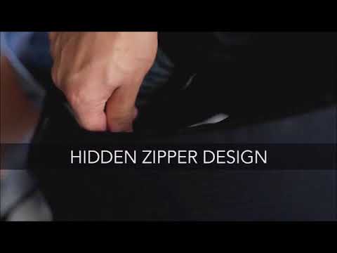 Kuprinė su apsauga nuo vagių XD Design  Bobby Hero XL, Juodos spalvos video