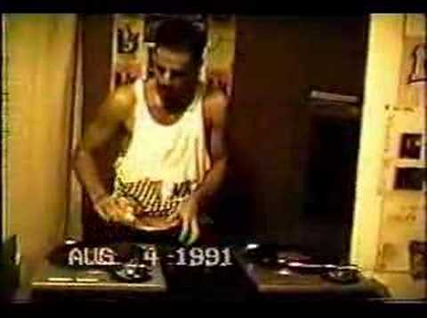 DJ Kos battle practice 1991