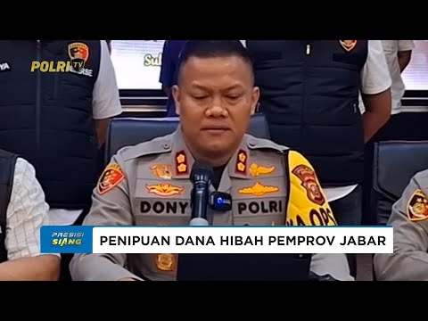 POLRES SUBANG UNGKAP PENIPUAN DANA HIBAH PEMPROV JABAR UNTUK PKL