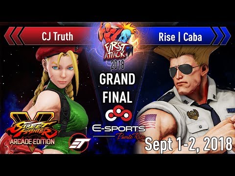 [ESP] FA2018 - SFV Grand Final - CJ Truth VS Rise | Caba
