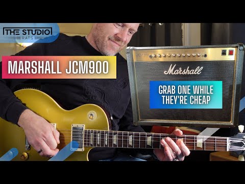 Marshall JCM 900 Model 4502 50-Watt Hi Gain Dual Reverb 2x12 Combo 1990s - Black image 7
