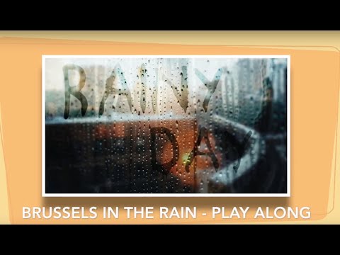 Brussels In The Rain- Backing + music sheet
