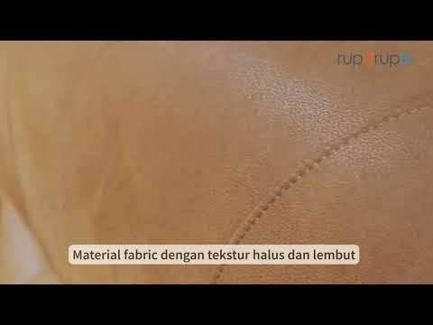 Gambar Cheers Maclaine Sofa Recliner Fabric 1 Seater - Cokelat