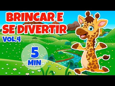 Brincar e se divertir Vol. 4 - Giramille 5 min | Desenho Animado Musical