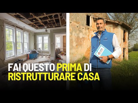 RISTRUTTURARE CASA: cosa fare PRIMA e DURANTE la ristrutturazione per evitare problemi di umidità