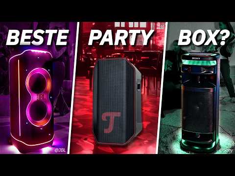Partylautsprecher im Vergleich: JBL vs. Teufel vs. Sony