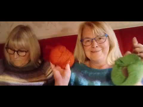   ....30 Min kl.Ausgabe Strickevent .. mit meinen  Gästen....viel Spass 