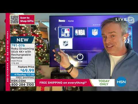 Roku Streaming Stick 4K+ with Rechargeable Remote Bundle