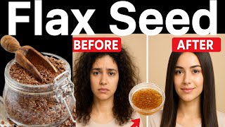 Flaxseed Hair mask for silky soft shiny hair | hair straightening at home