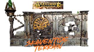 How to paint the Skaventide Terrain from Warhammer: Age of Sigmar