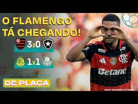 FLAMENGO VENCE E FICA MAIS PERTO DO LÍDER PALMEIRAS; SANTOS BATE O CORINTHIANS | De Placa 31/08/26