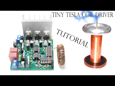 How to test a Tesla Coil Driver? Tutorial