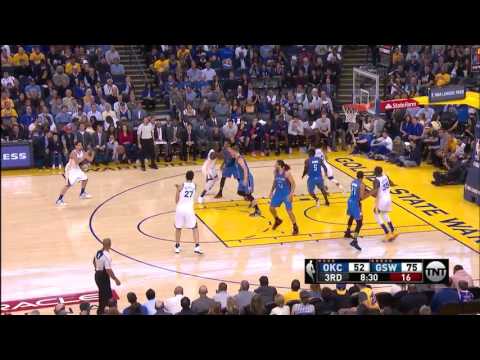 Klay Thompson vs Oklahoma City Thunder 03.11.2016 (18Pts)