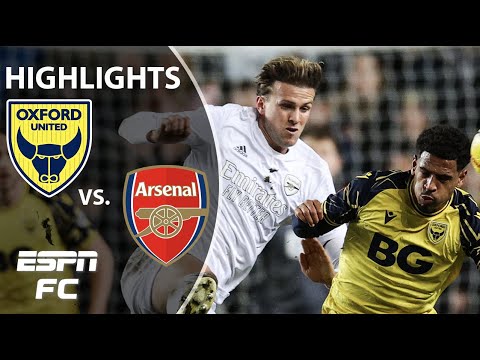 ???? A DATE WITH MAN CITY! ???? Oxford United vs. Arsenal | FA Cup Highlights | ESPN FC