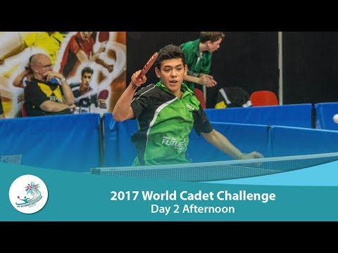 ITTF World Cadet Challenge: Day 2 Afternoon