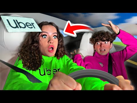 BECOMING A UBER DRIVER FOR 24 HOURS!!!