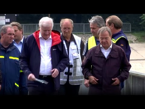 Seehofer: Katastrophenschutz hat sich bewährt