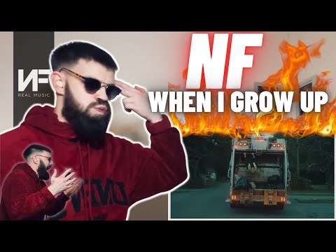 TeddyGrey Reacts to “NF - WHEN I GROW UP” | UK 🇬🇧 REACTION
